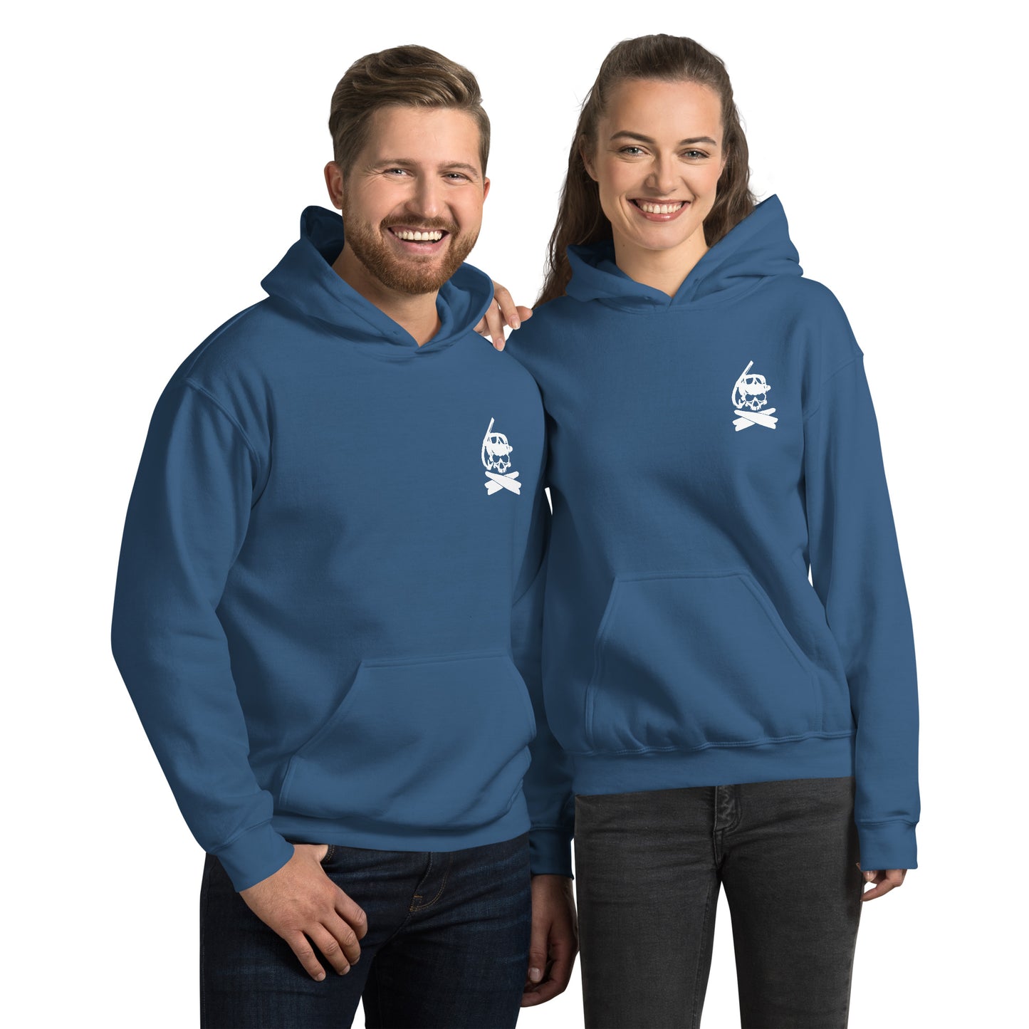 Unisex Diver Skull Hoodie