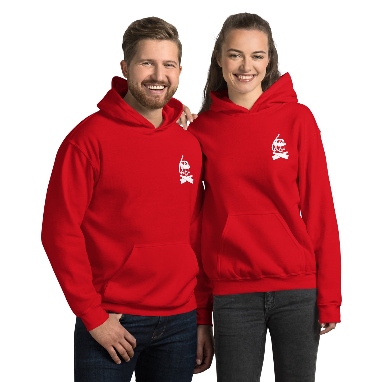 Unisex Diver Skull Hoodie