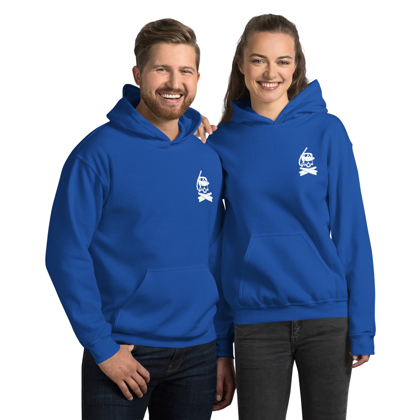 Unisex Diver Skull Hoodie