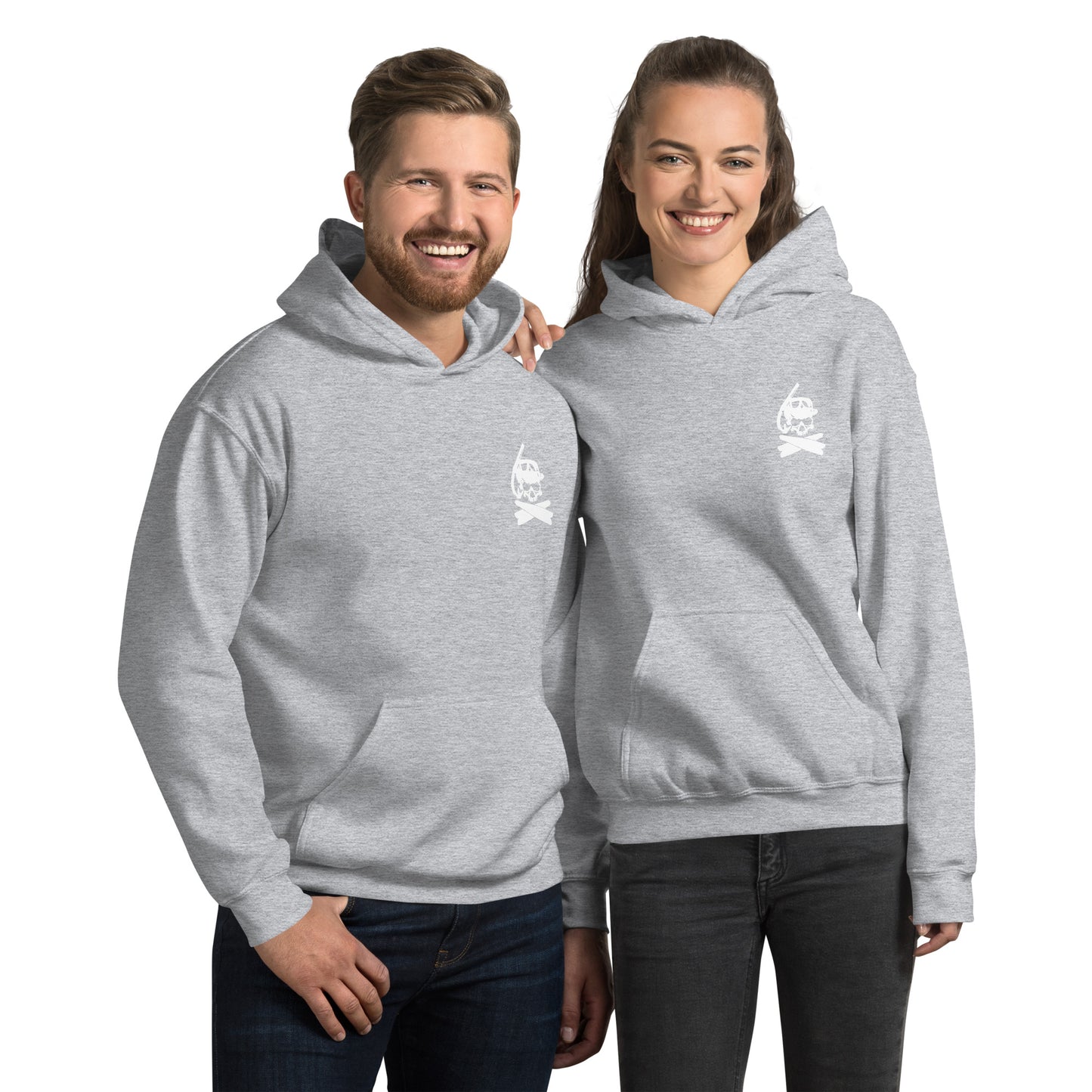 Unisex Diver Skull Hoodie