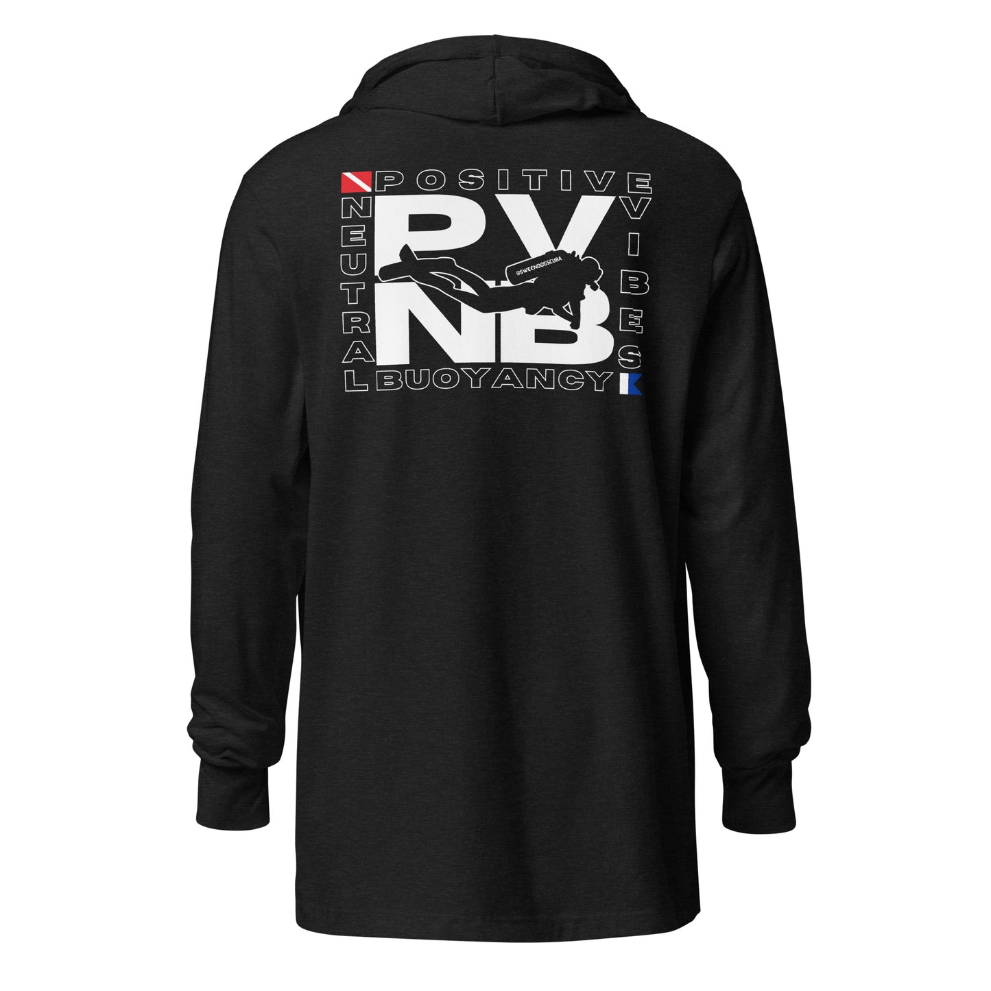 PVNB Hooded long-sleeve tee